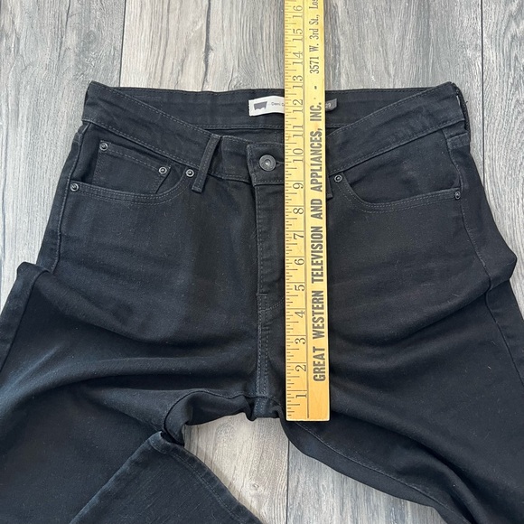 Levi Strauss & Co Levi’s Black Demi Curve Bootcut Jeans 29 - Picture 8 of 15